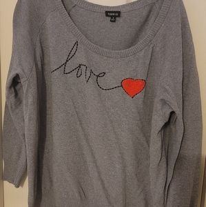 Torrid love sweater